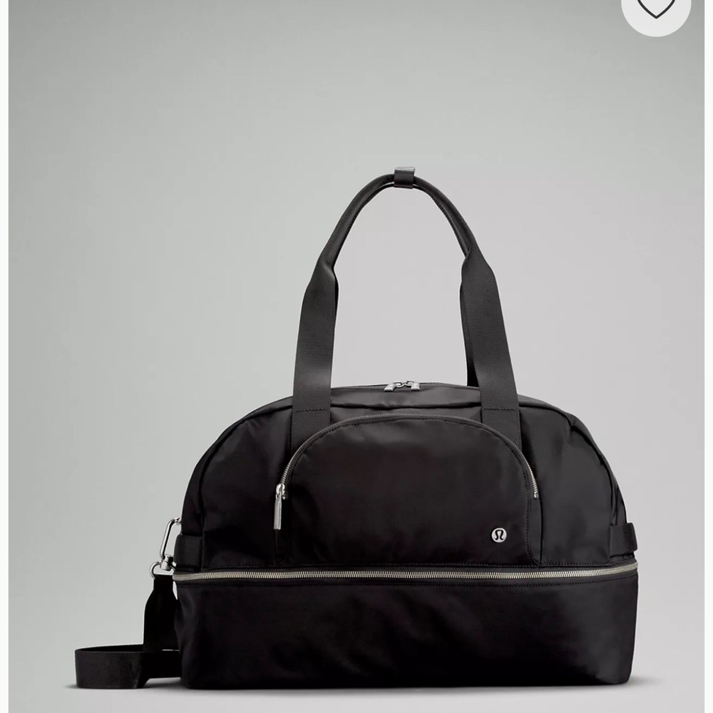 Lululemon City Adventurer Duffle Bag Black